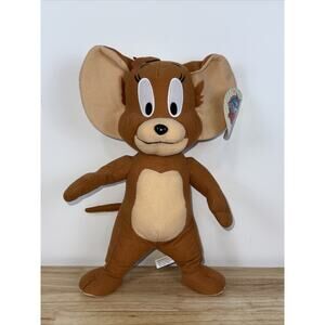 2012 Large 14" Tom and Jerry Plush Toy Factory Warner Bros New With Tags Jerry